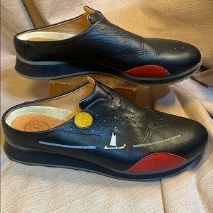 Murtosa leather made in Portugal slideins sailboat 2